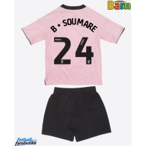 Leicester City Boubakary Soumare #24 Tredjedraktsett Barn 2025-26 Kortermet (+ Korte bukser)